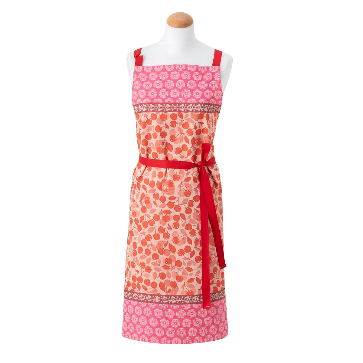 Cerises Apron - Griotte (Red)