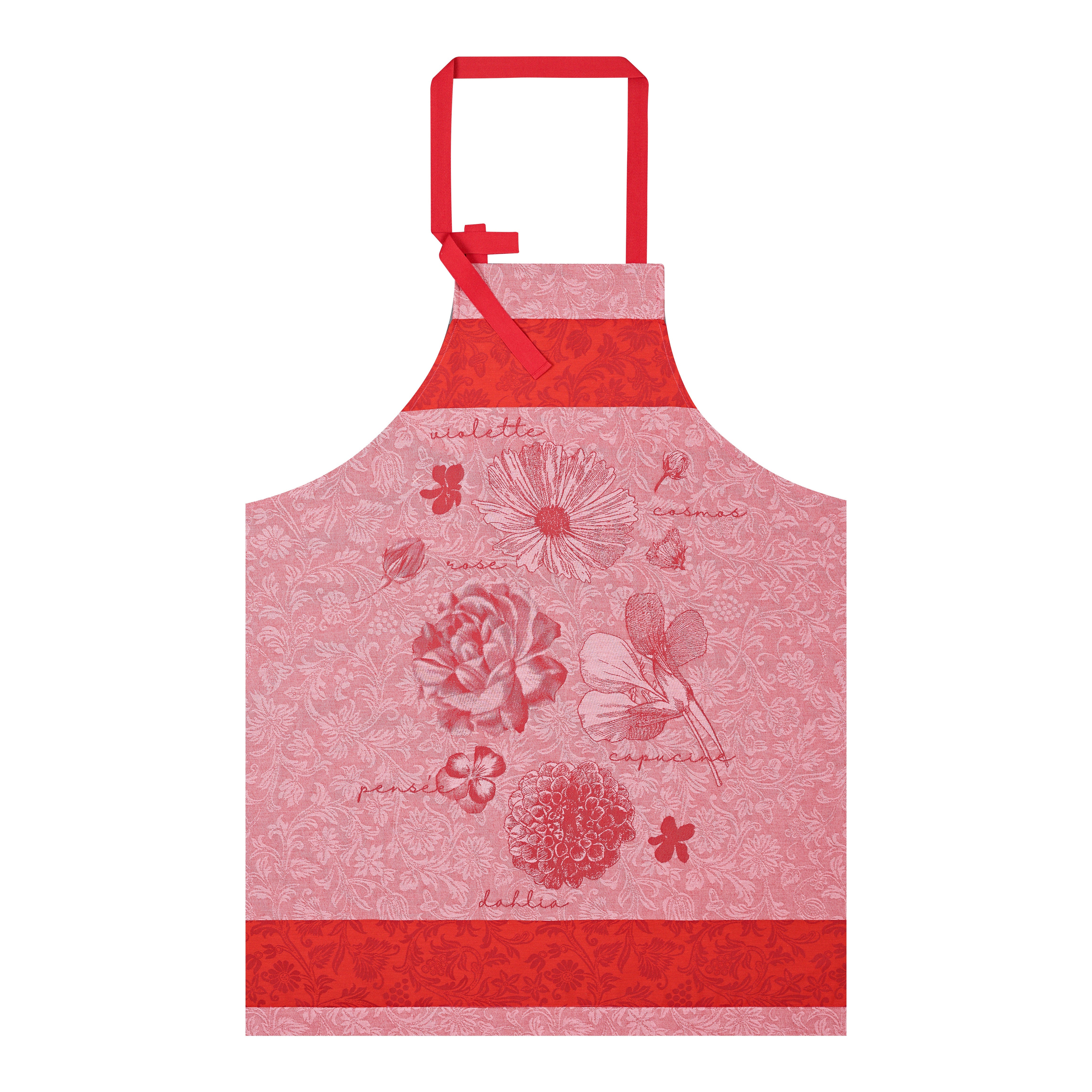 Fleurs A Croquer Apron - Flower (Pink)