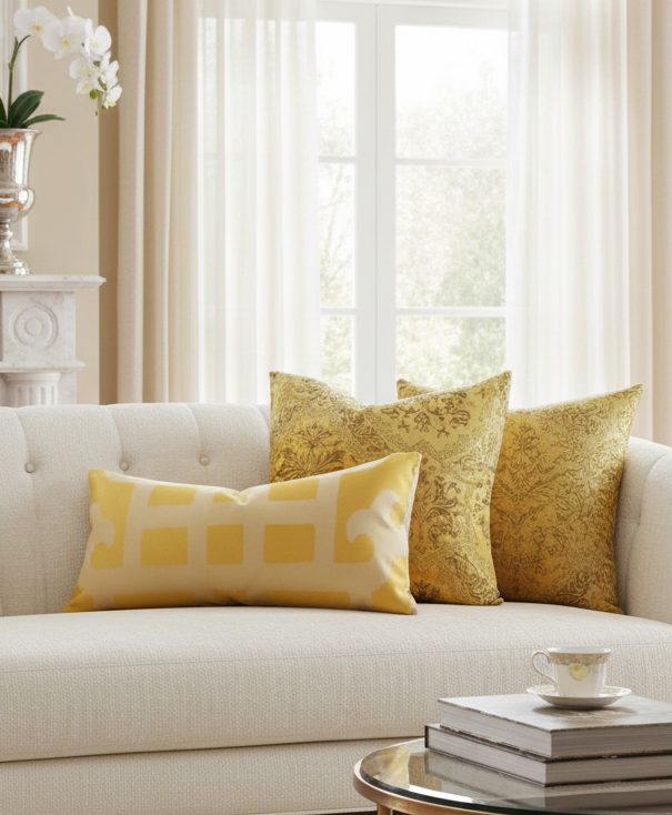 Marly & Mohair Luxury Verdure Velvet Pillow Cover - Forest Greens