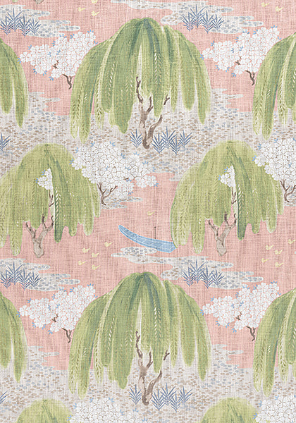 Anna French Willow Tree Fabric - Blush