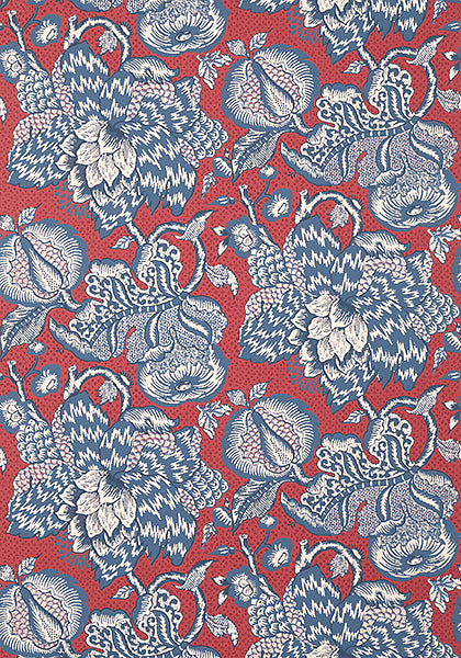 Anna French Westmont Fabric- Red and Blue