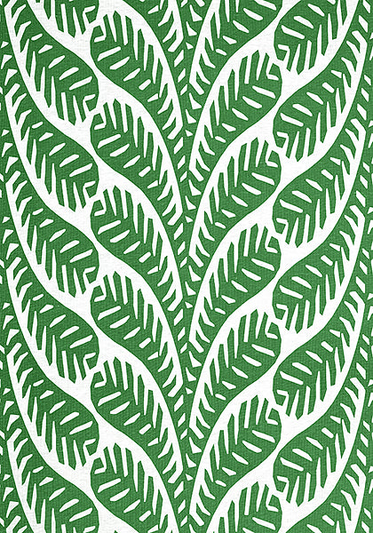 Thibaut Ginger Fabric - Emerald