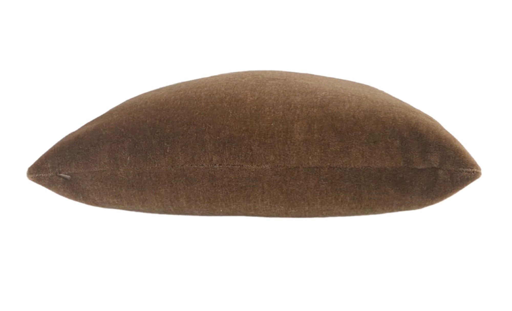 Hickory Mohair Pillow Cover