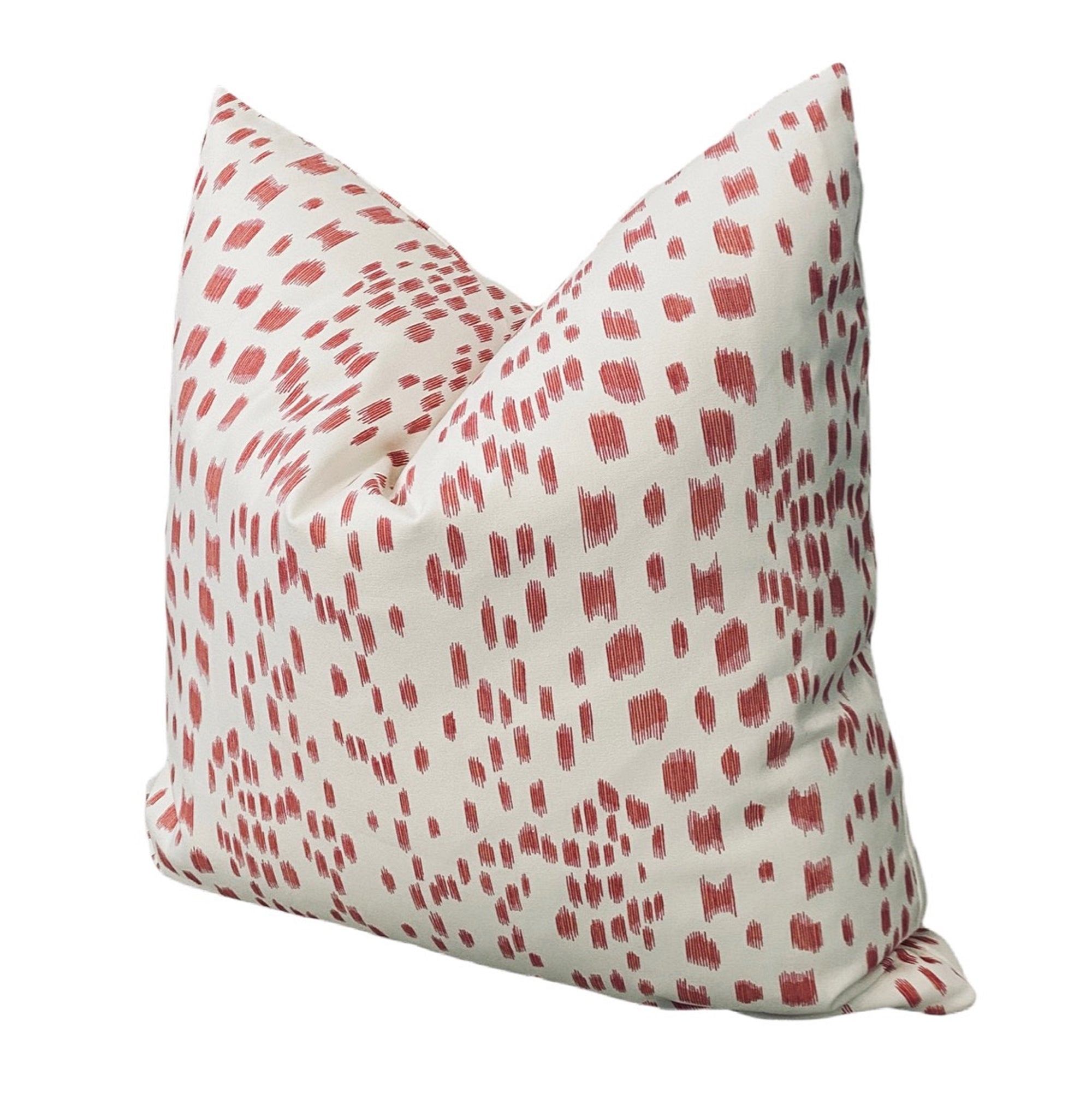 Berry Abstract Animal Print Pillow Cover