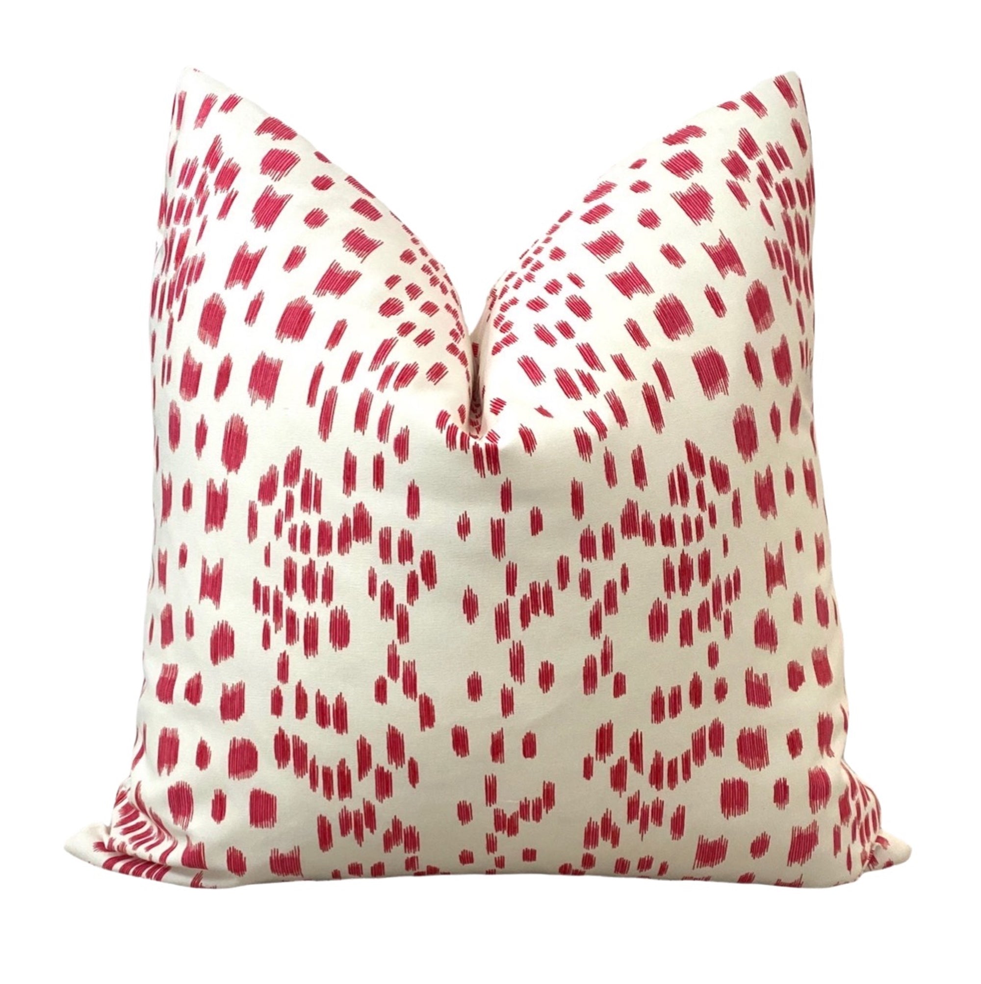 Pink Abstract Animal Print Pillow Cover