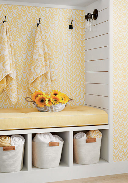 Thibaut Maris Wallpaper - Yellow