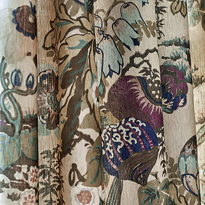 Anna French Fairbanks Fabric - Plum