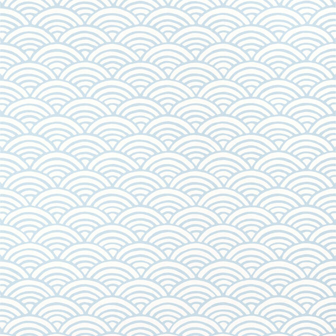 Thibaut Maris Wallpaper - Spa Blue