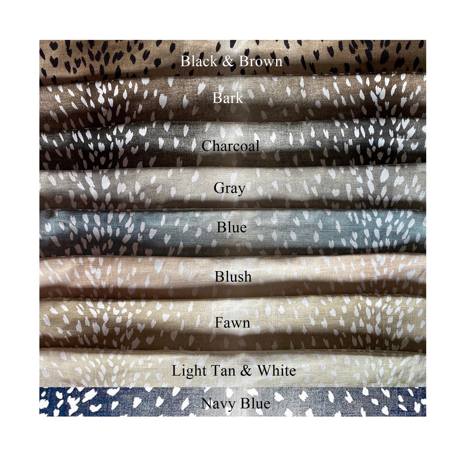 Antelope Print Pillow Lumbar Covers