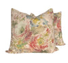 Pastel Floral Linen Pillow Covers
