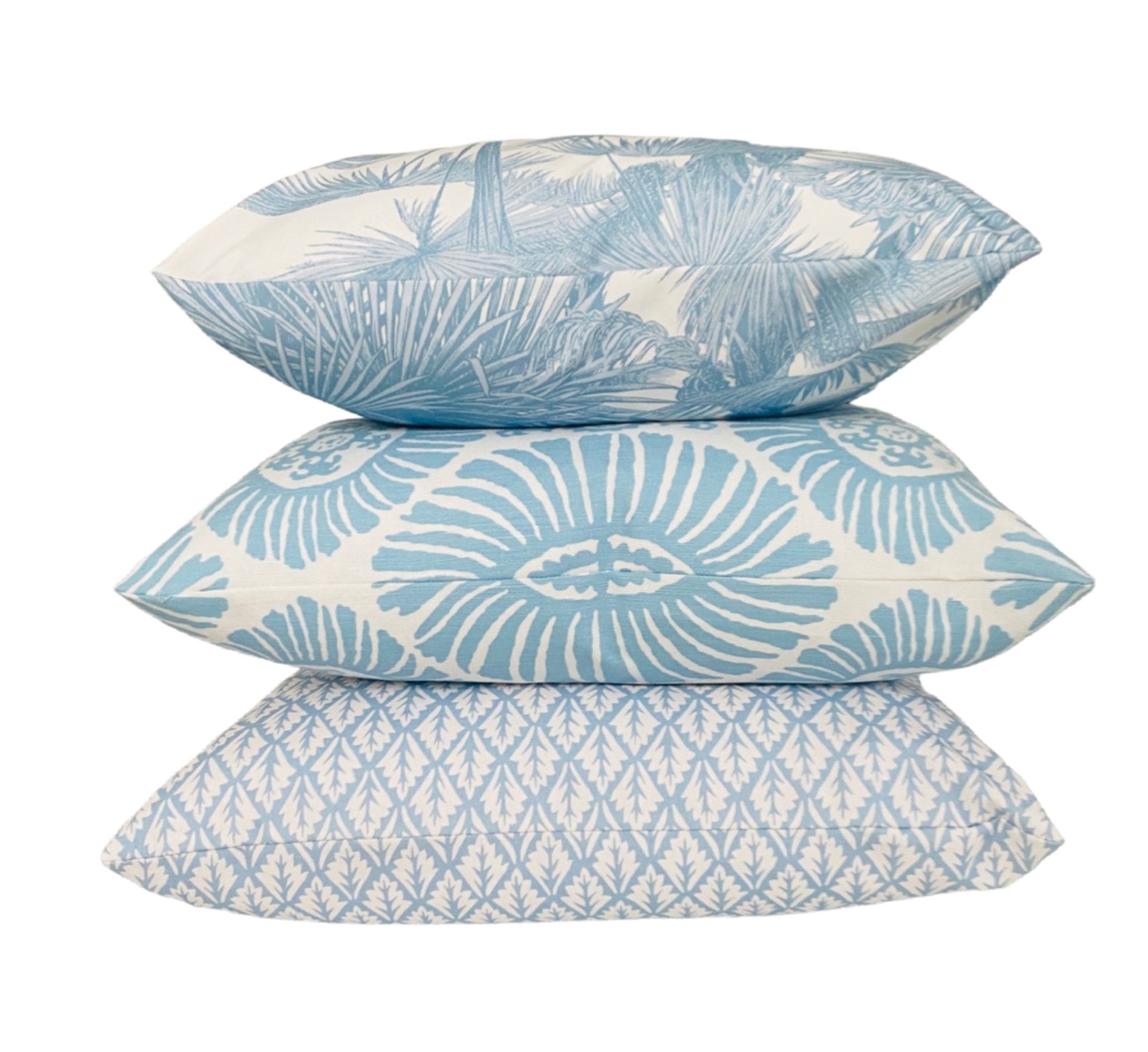 Thibaut Solis Spa Blue Pillow Cover