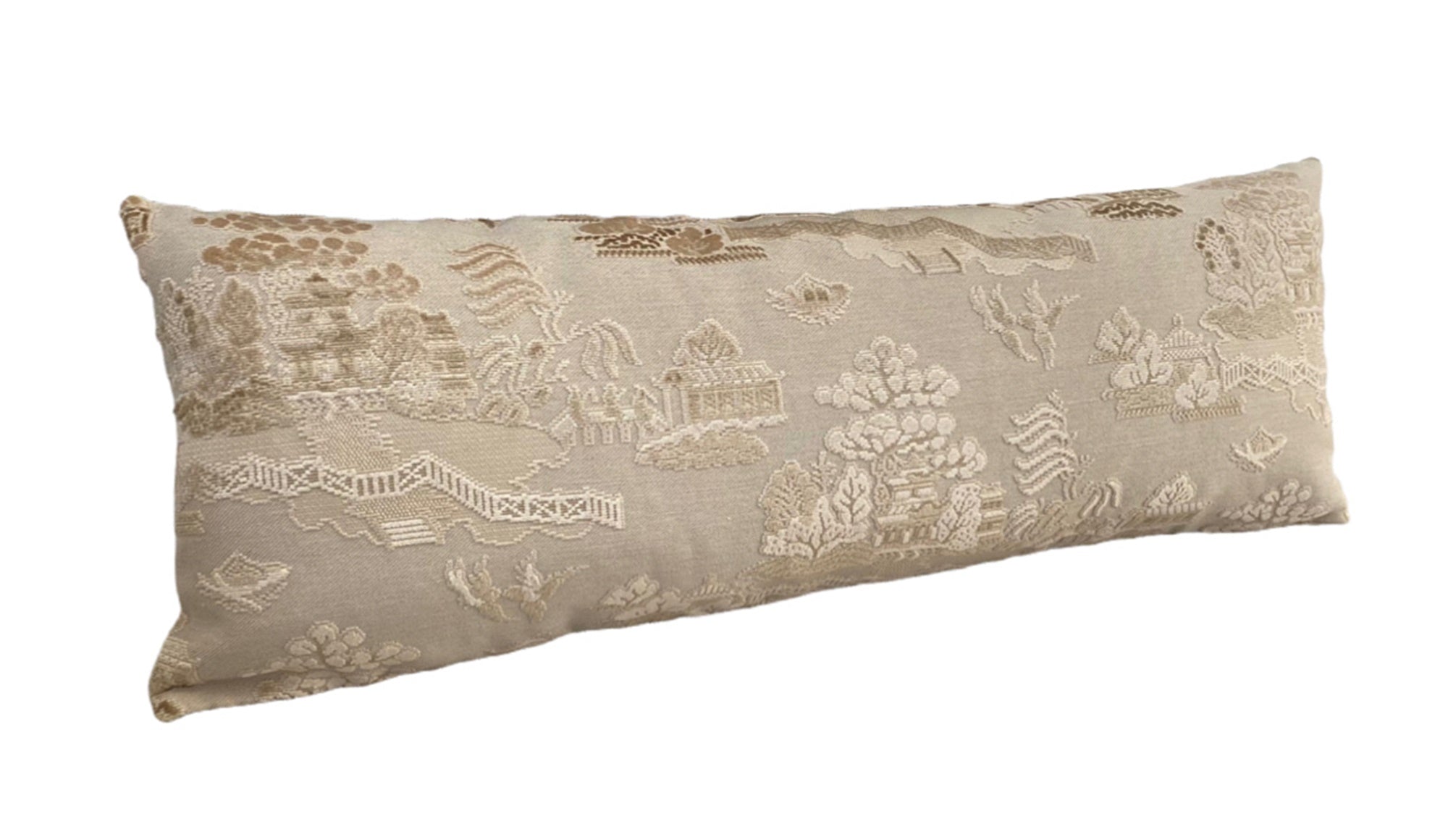 Light Tan Pagoda Pillow Cover