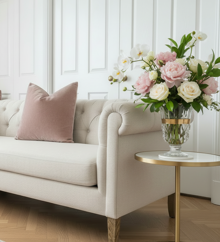 Mohair Pillow Cover in Quartz