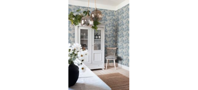 Scalamandre Raphael Light Blue Wallpaper– Swan Court