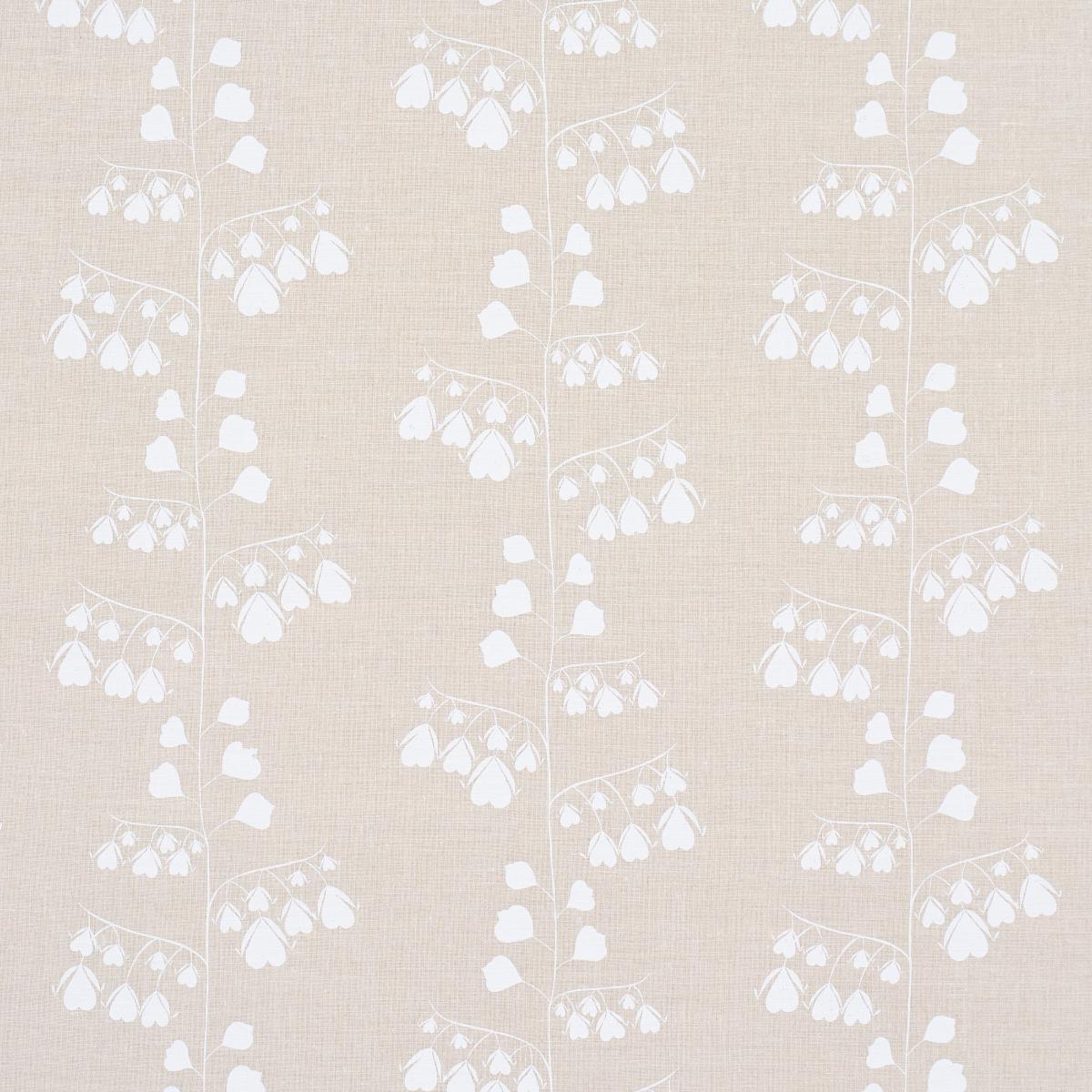 Schumacher Bleeding Hearts Fabric - Neutral