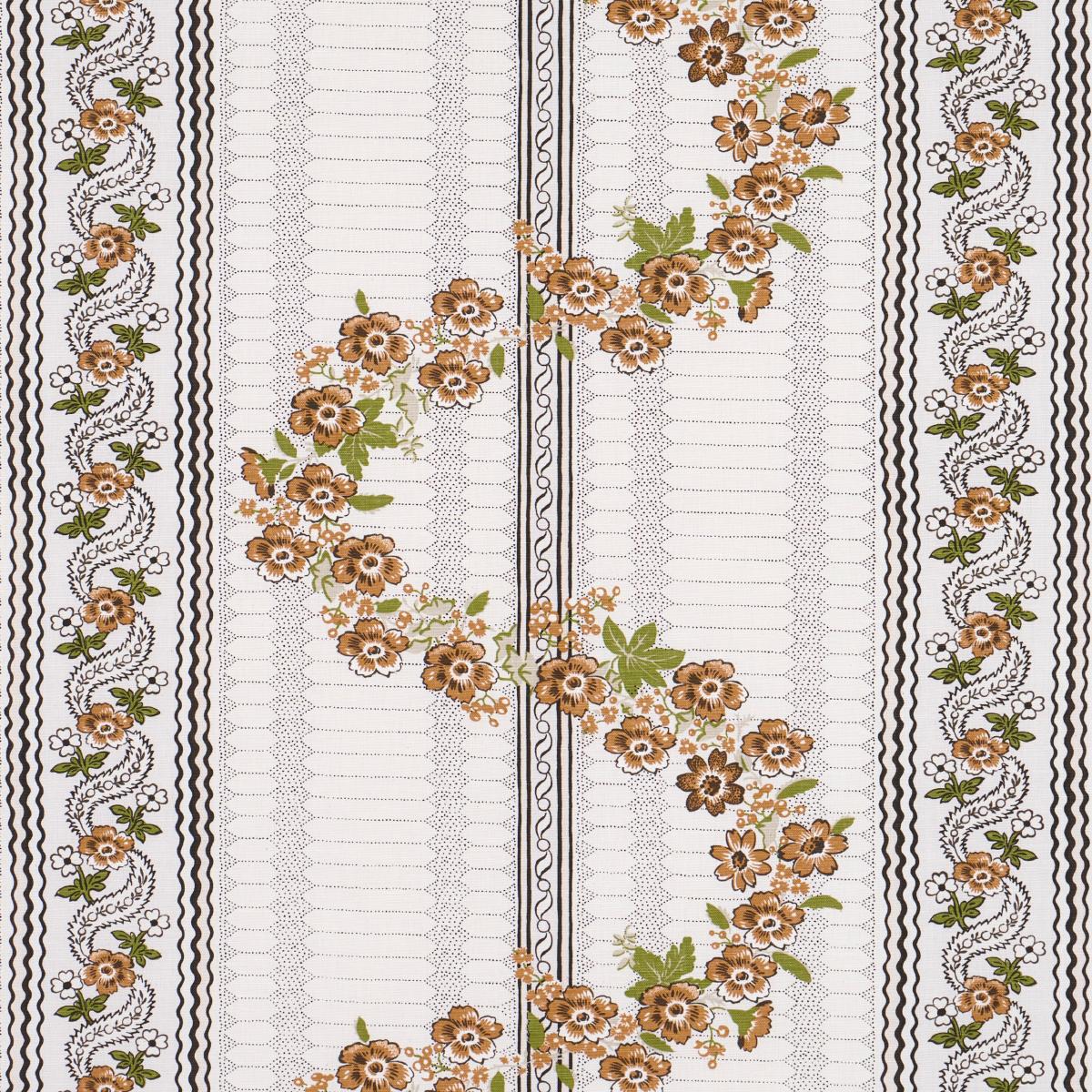 Schumacher Serena Garland Fabric - Ochre