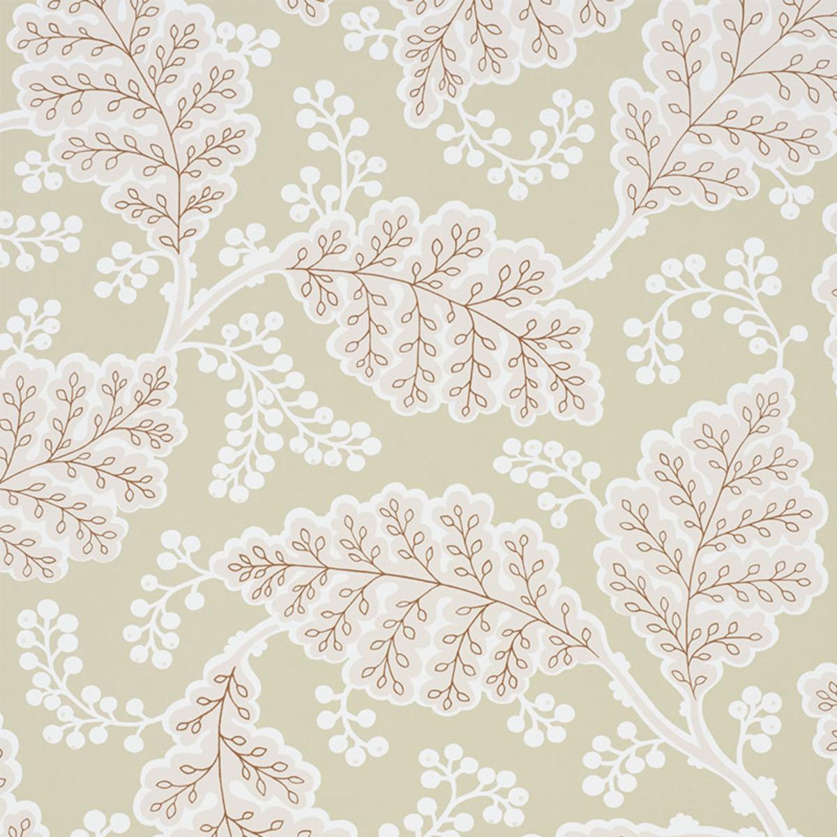 Schumacher Estelle Wallpaper - Blush