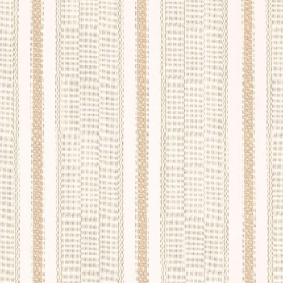Schumacher Ipala Stripe Vinyl Wallpaper - Bisque