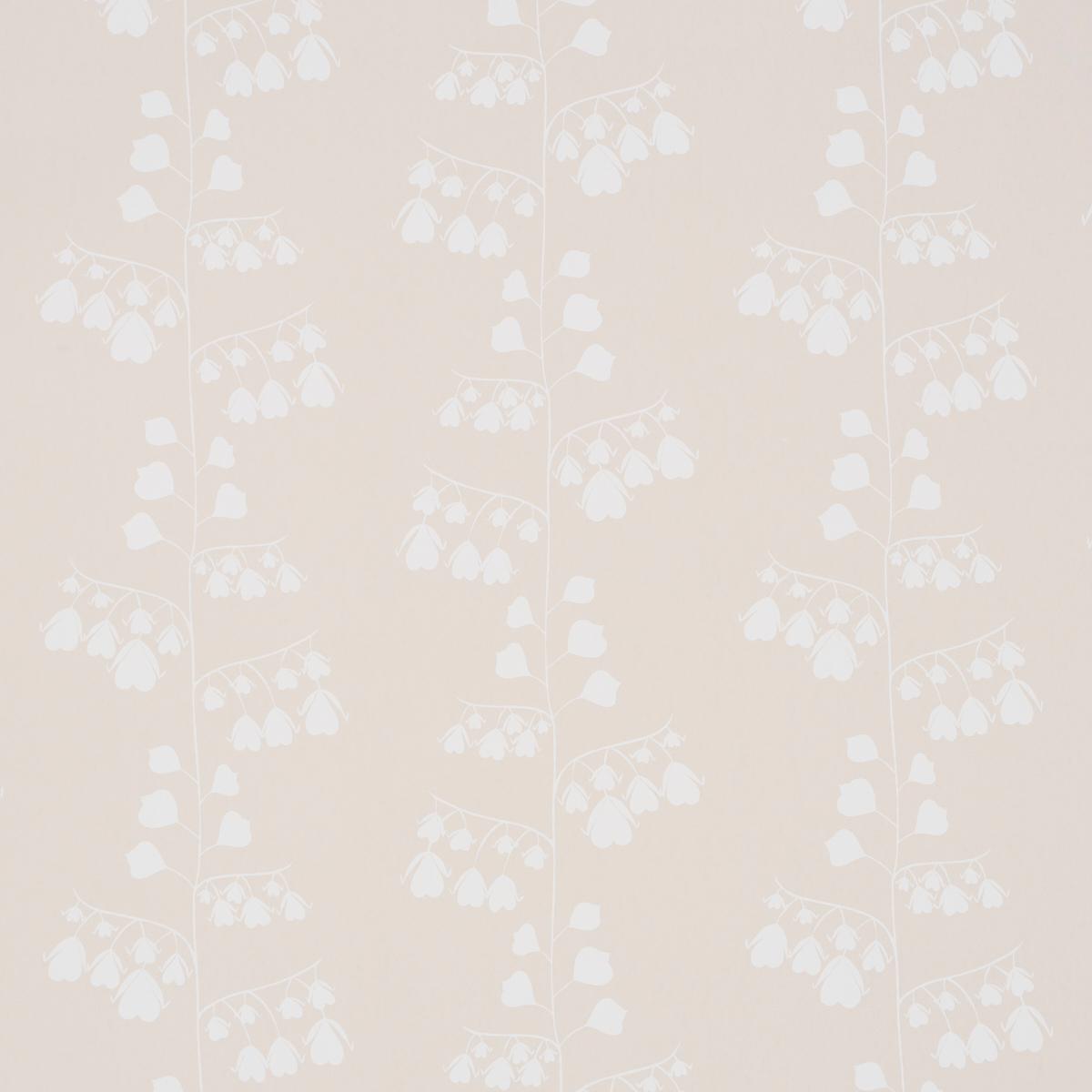 Schumacher Bleeding Hearts Wallpaper - Neutral