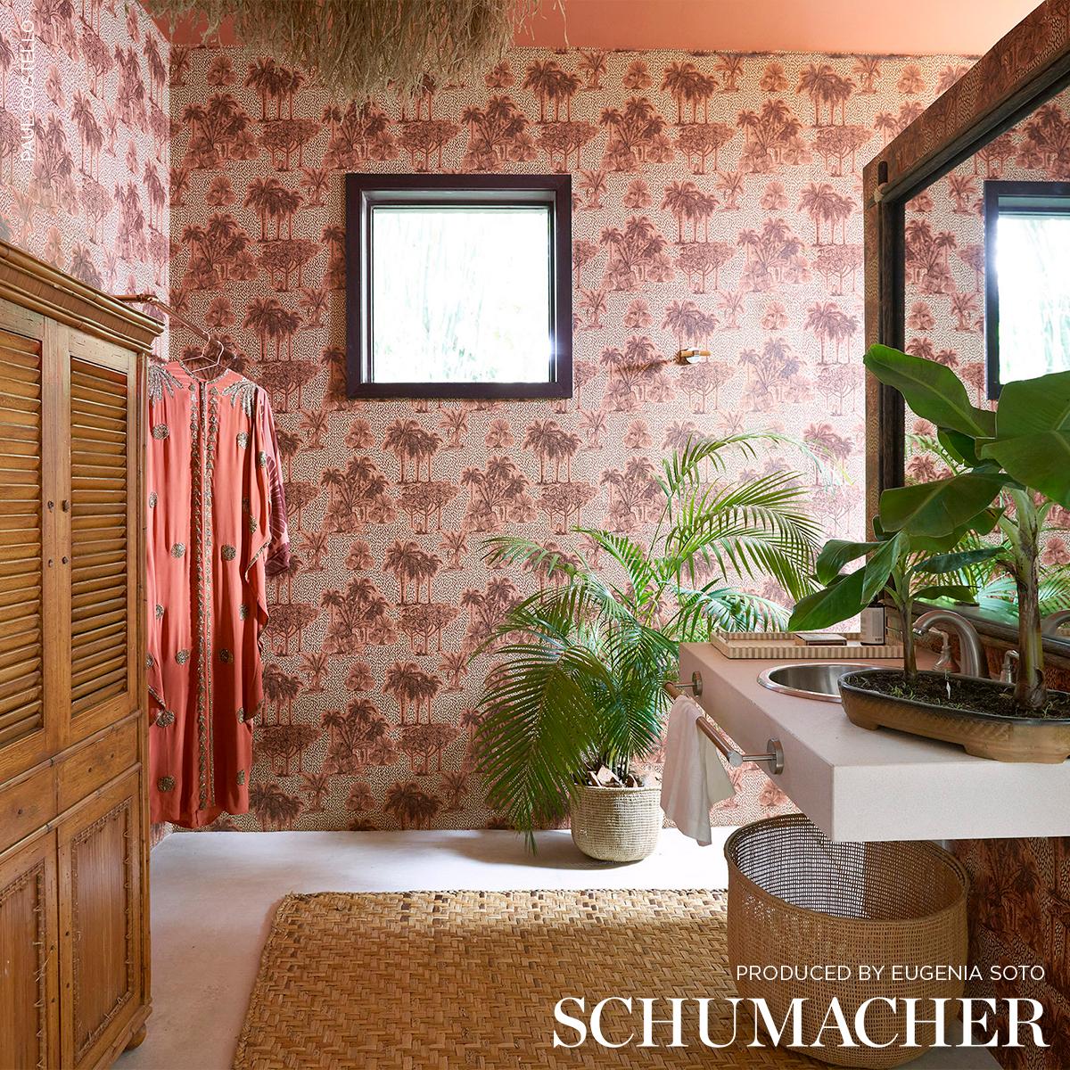 Schumacher Tropical Safari Wallpaper - Sunset in Los Llanos