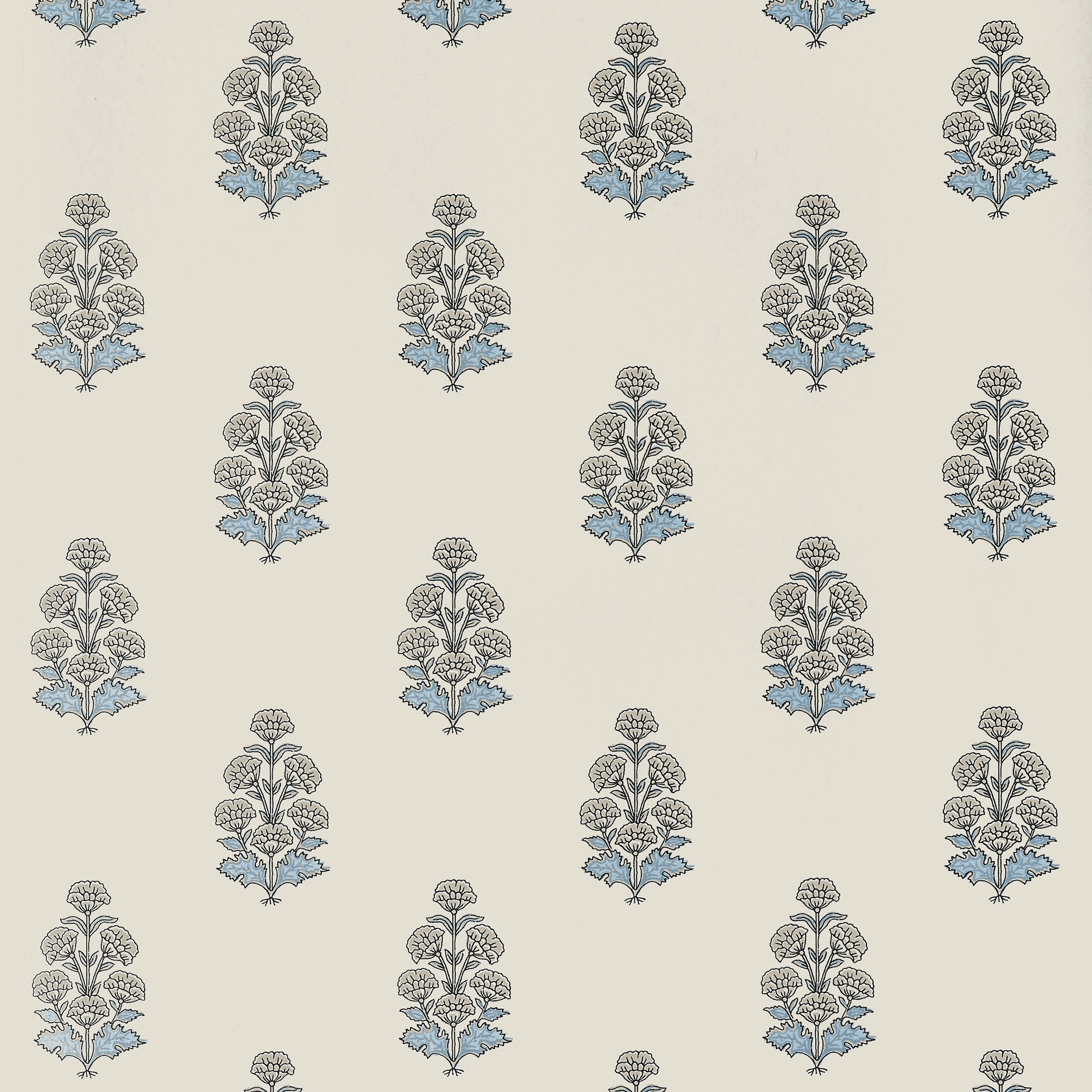 Thibaut Audrey Wallpaper - Spa Blue