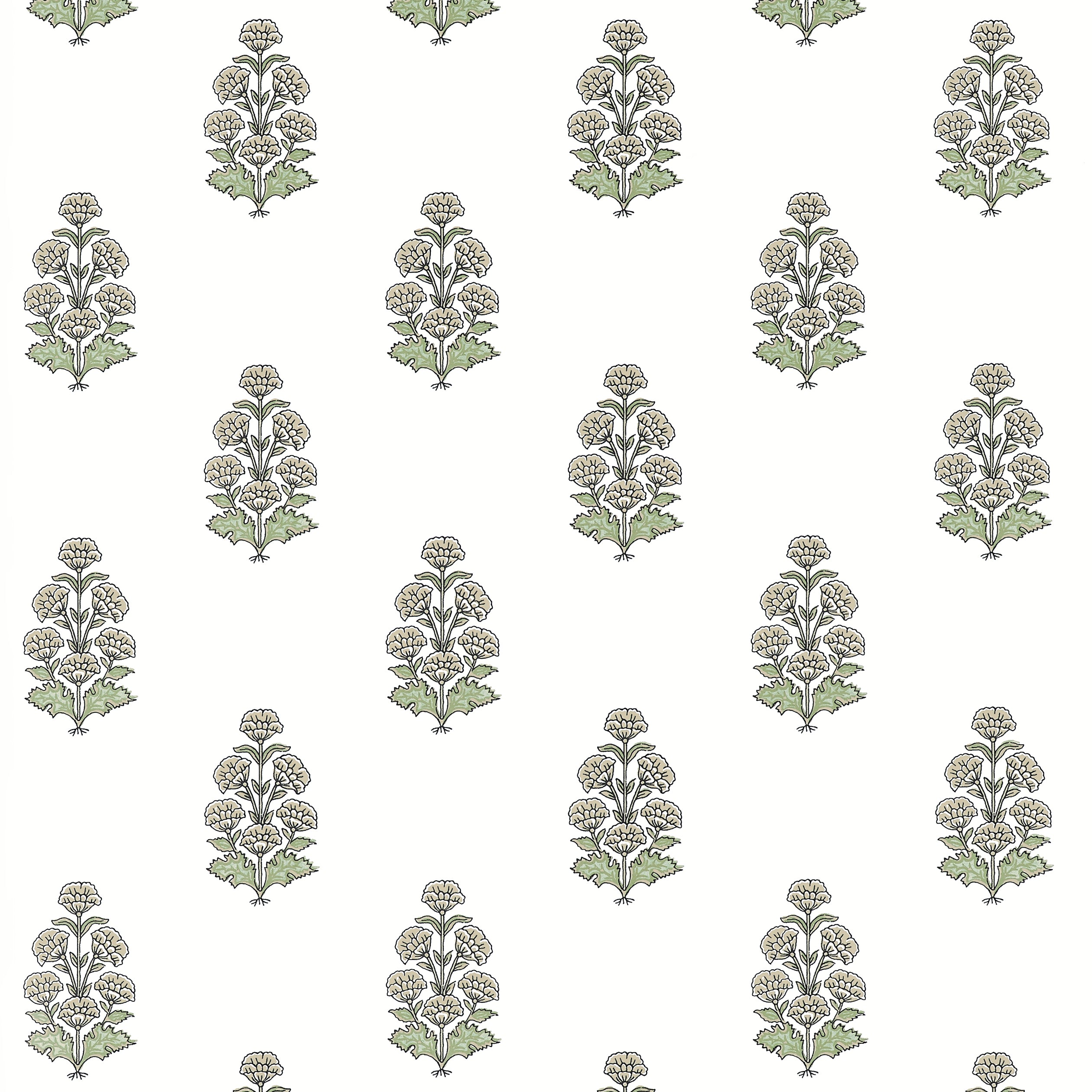 Thibaut Audrey Wallpaper - Beige