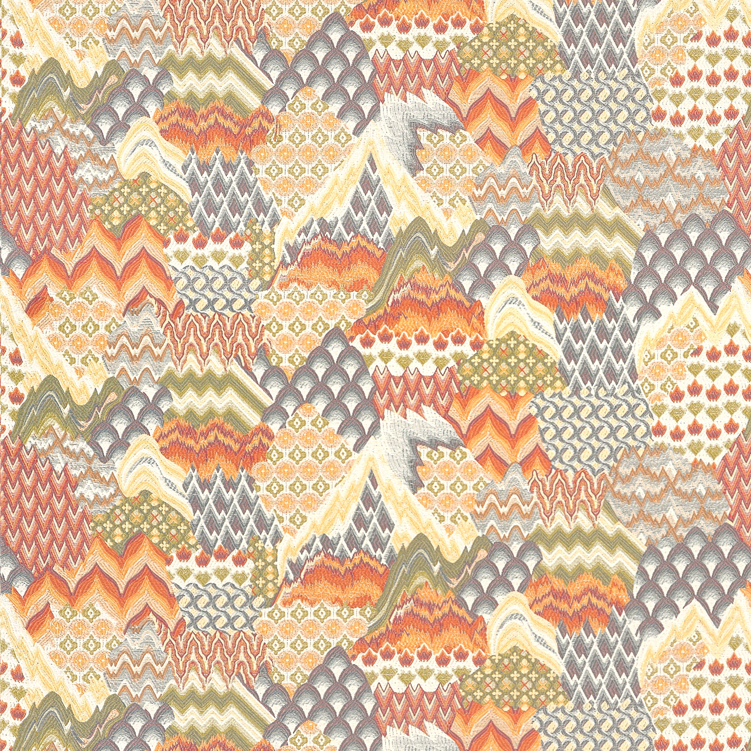 Thibaut Avalon Fabric - Autumn