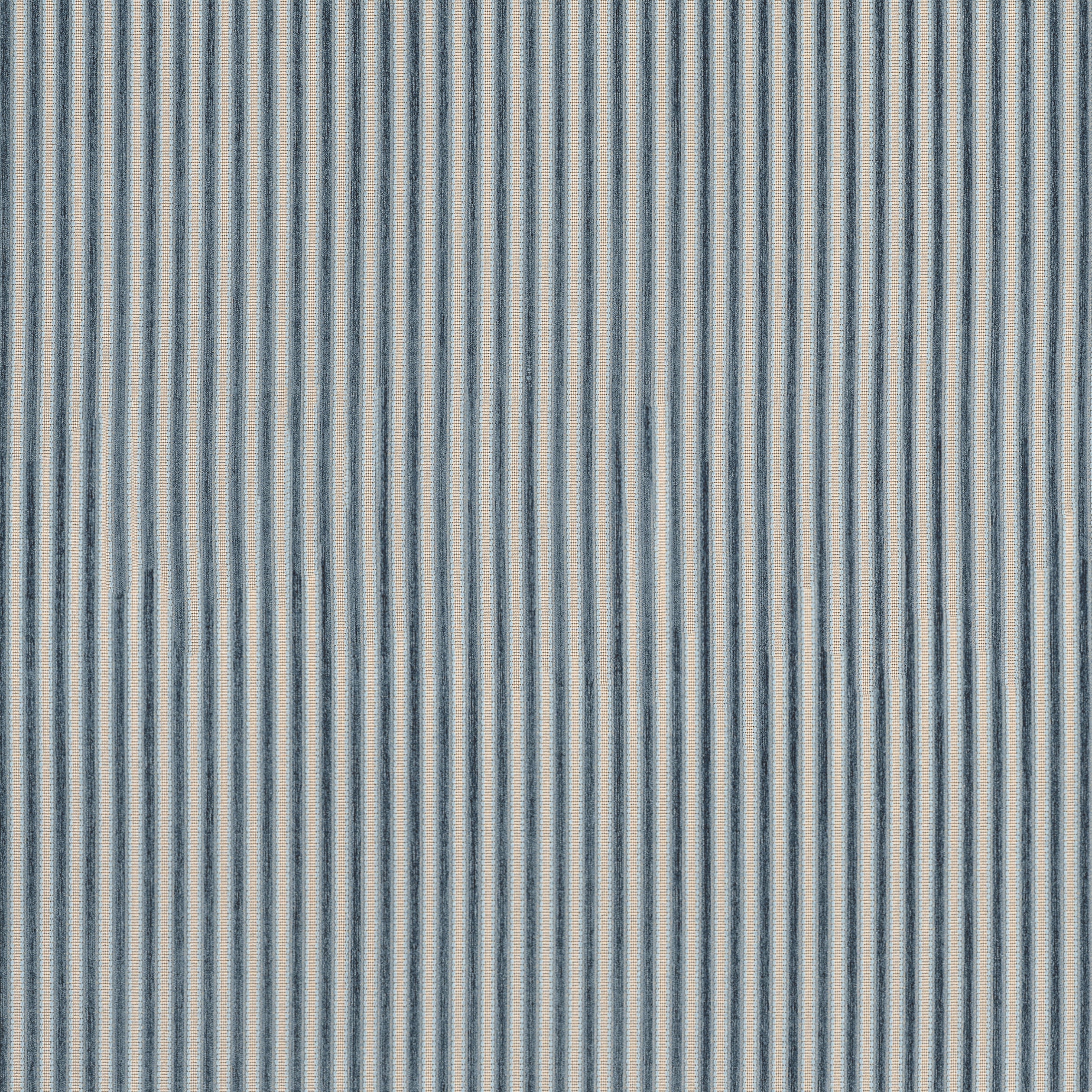 Thibaut Balderic Stripe Fabric - Slate