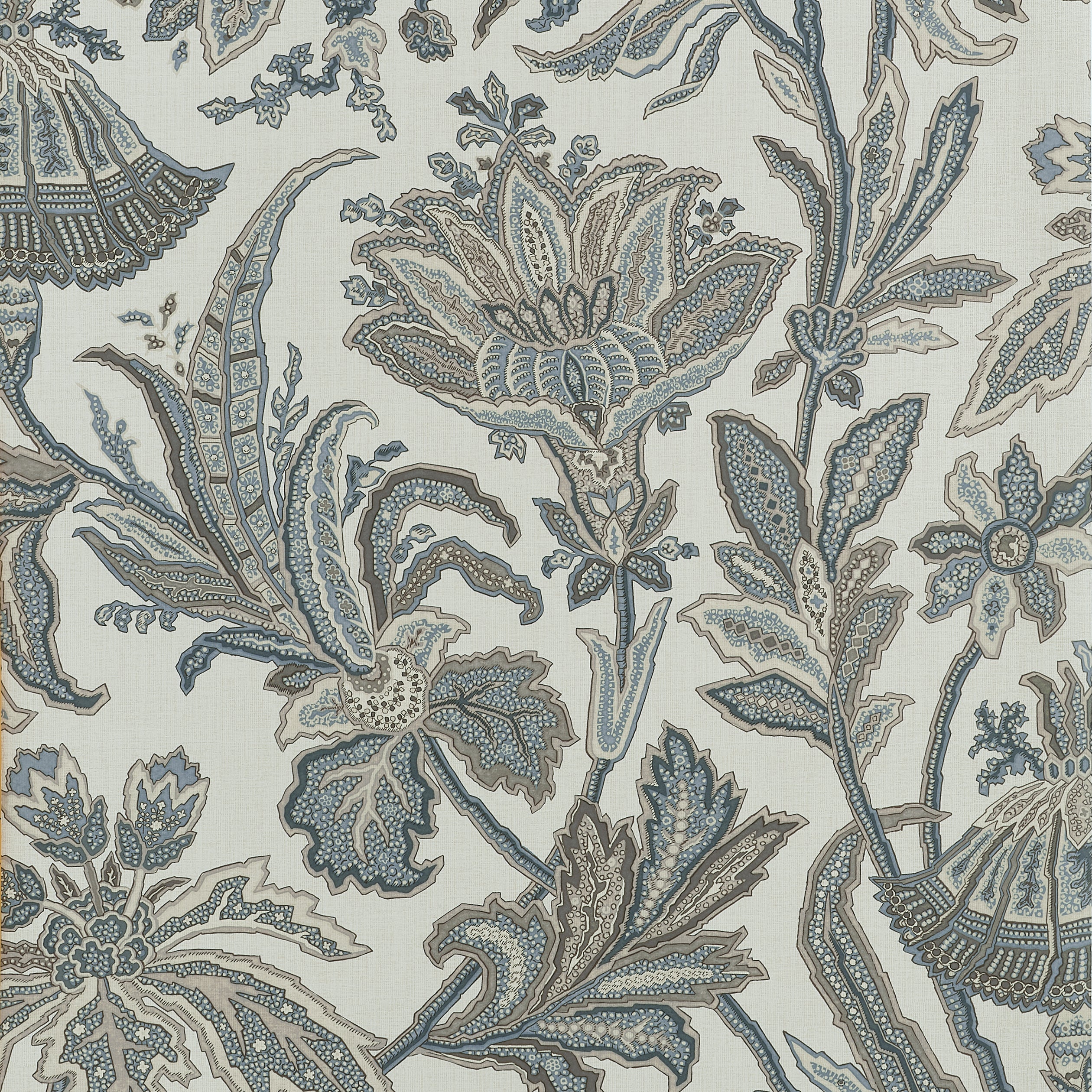 Thibaut Breckenridge Wallpaper - Grey and Beige