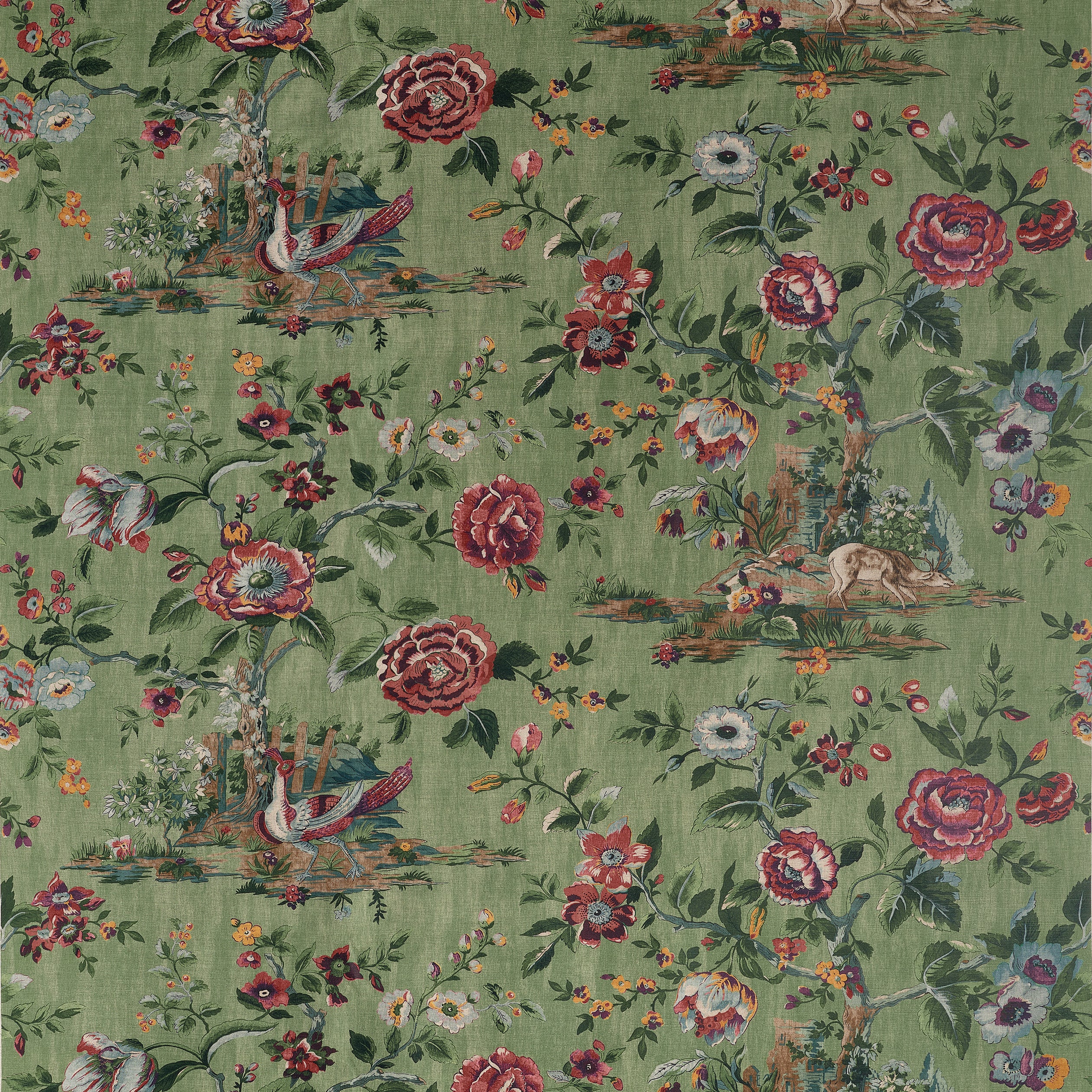 Thibaut Forest Lodge Fabric - Green