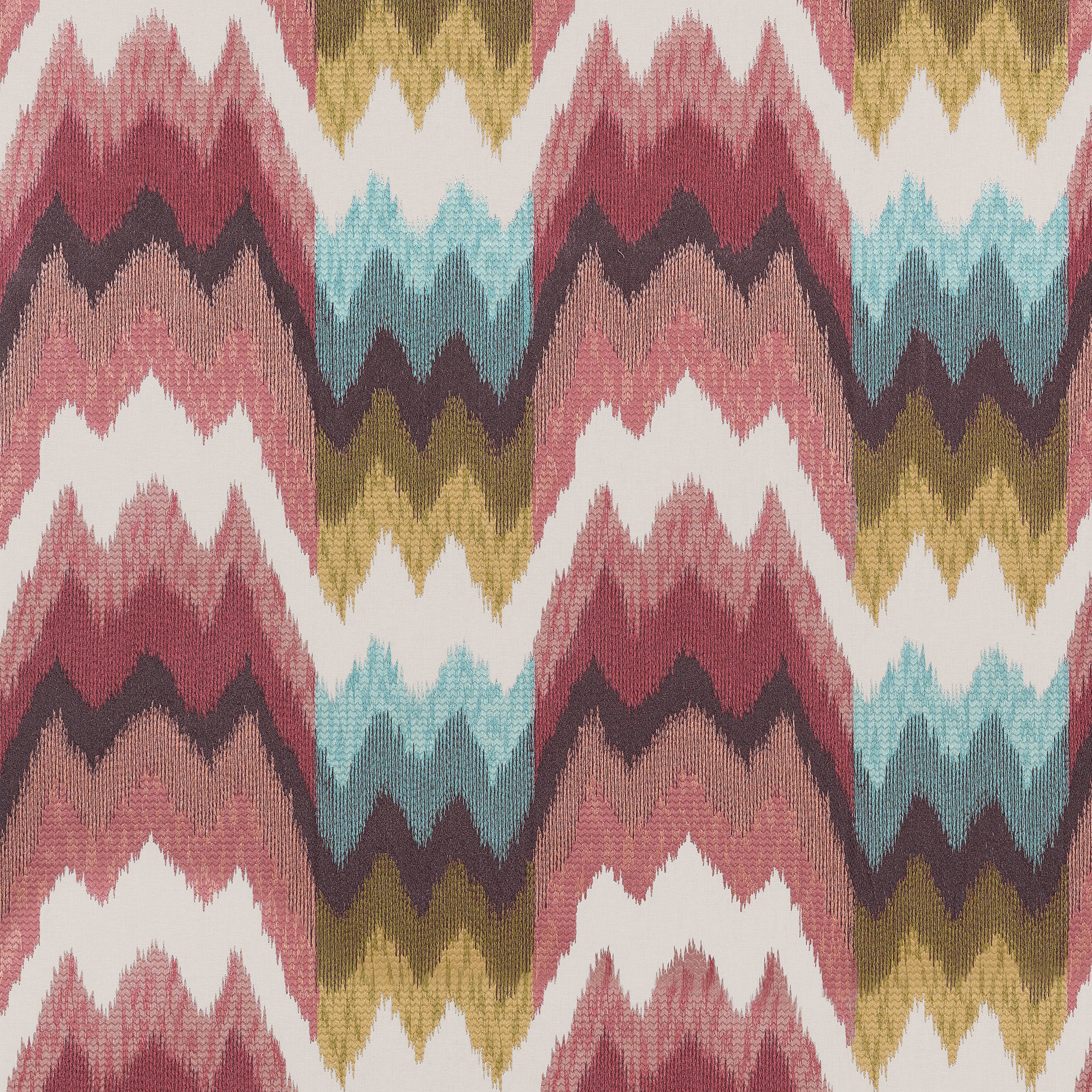 Thibaut Kamut Embroidery Fabric - Summer
