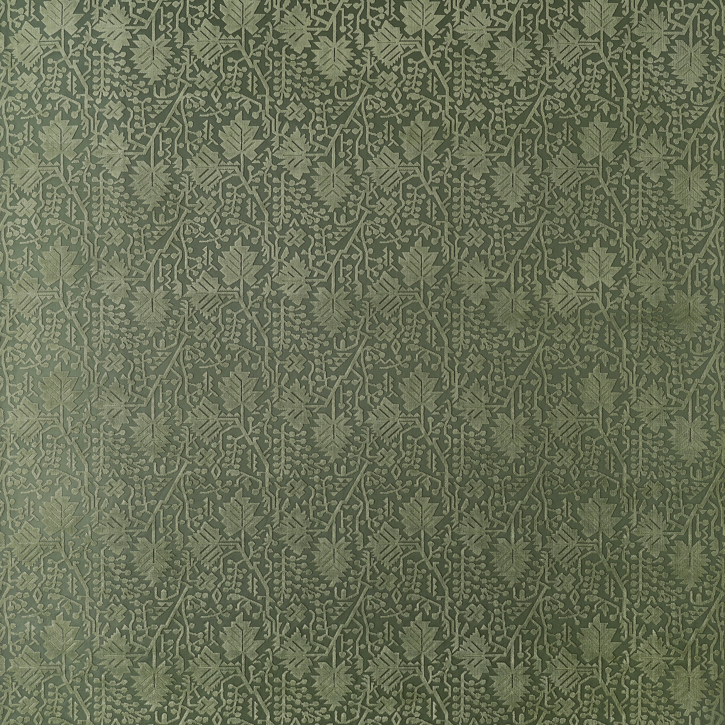Thibaut Morris Velvet Fabric - Olive