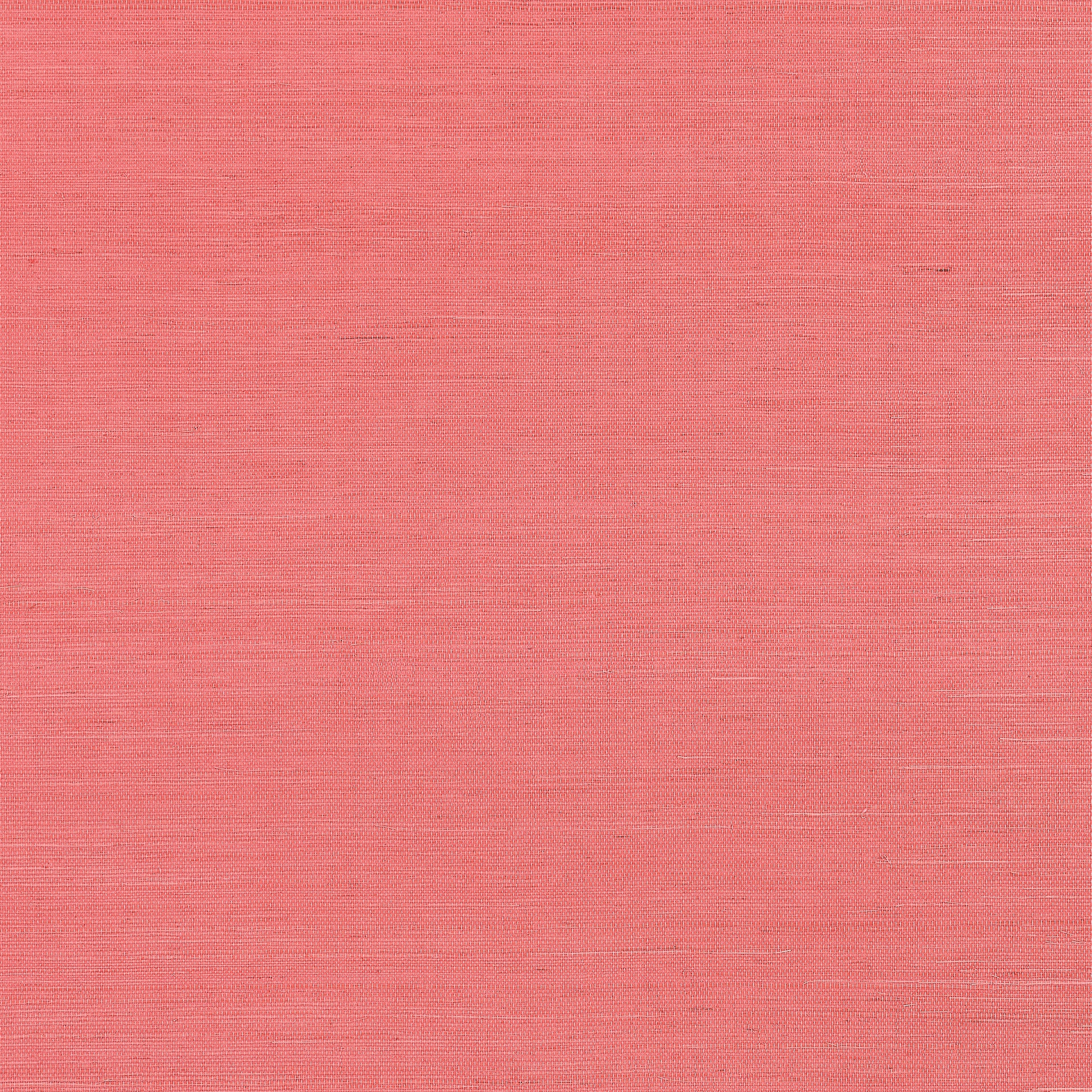 Thibaut Shang Extra Fine Sisal Wallpaper - Coral