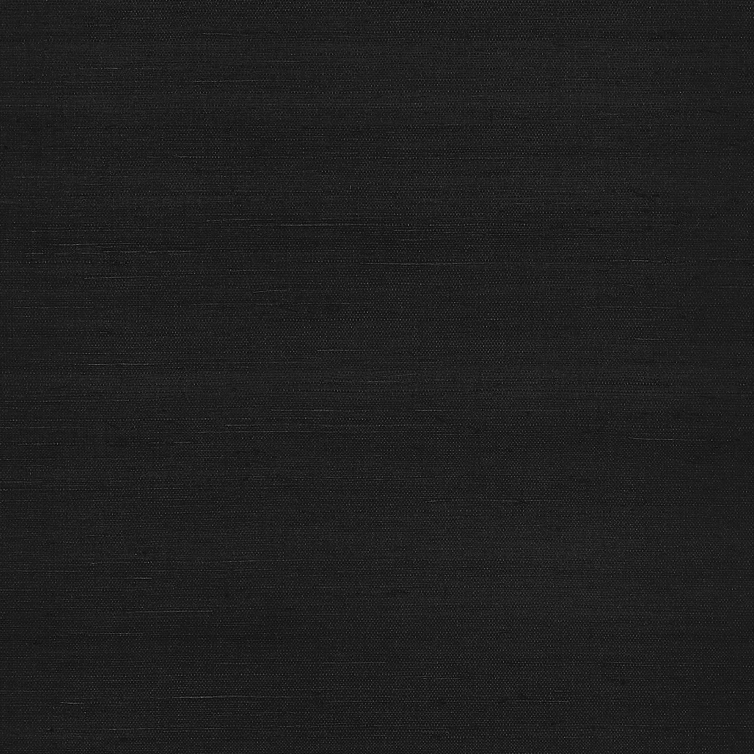 Thibaut Shang Extra Fine Sisal Wallpaper - Pitch Black