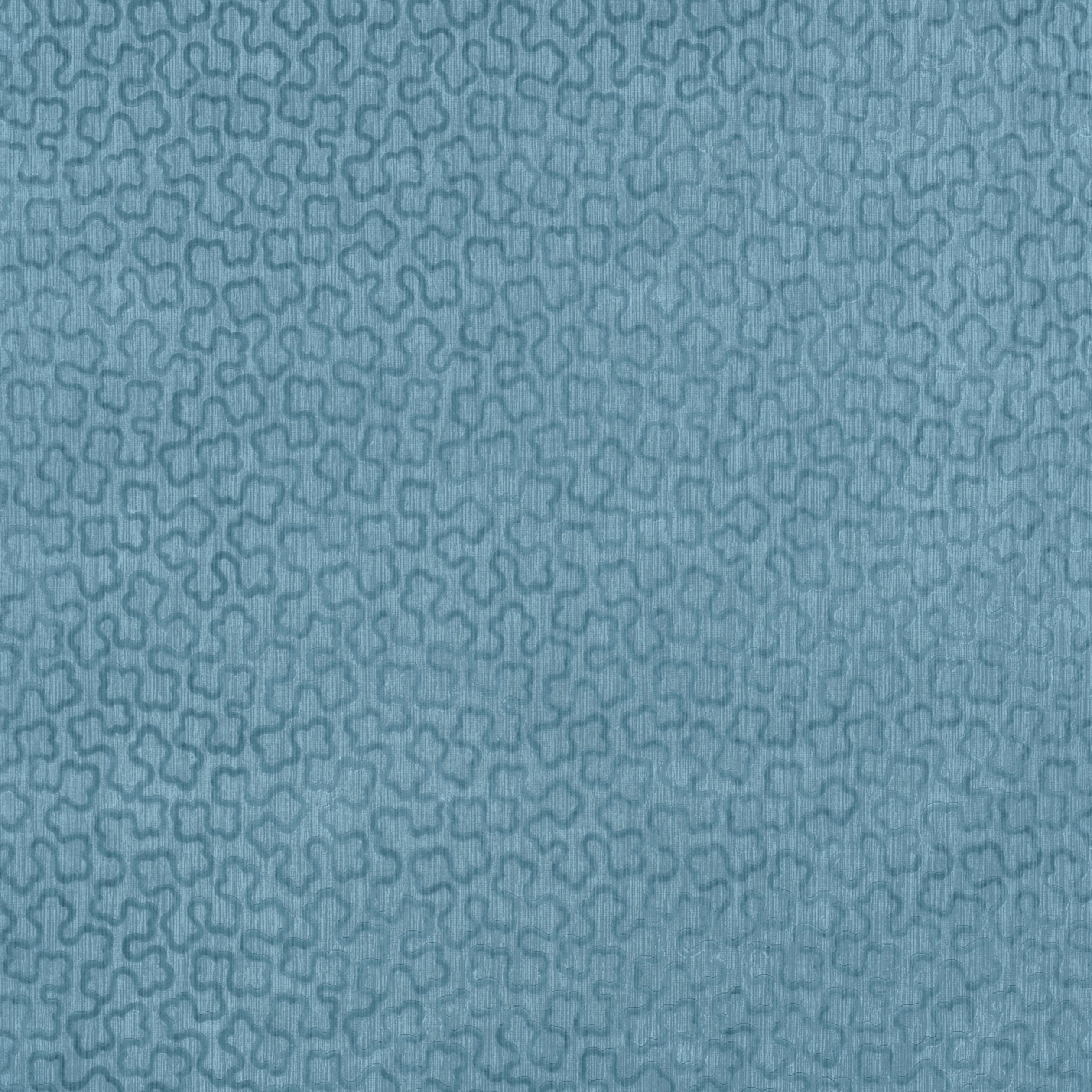 Thibaut Trefolia Velvet Fabric - Slate