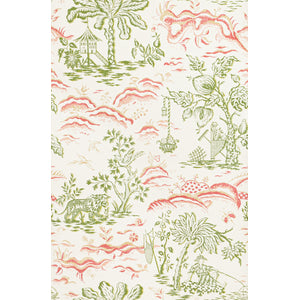 Court Tropical, Swan Fabric– Coastal