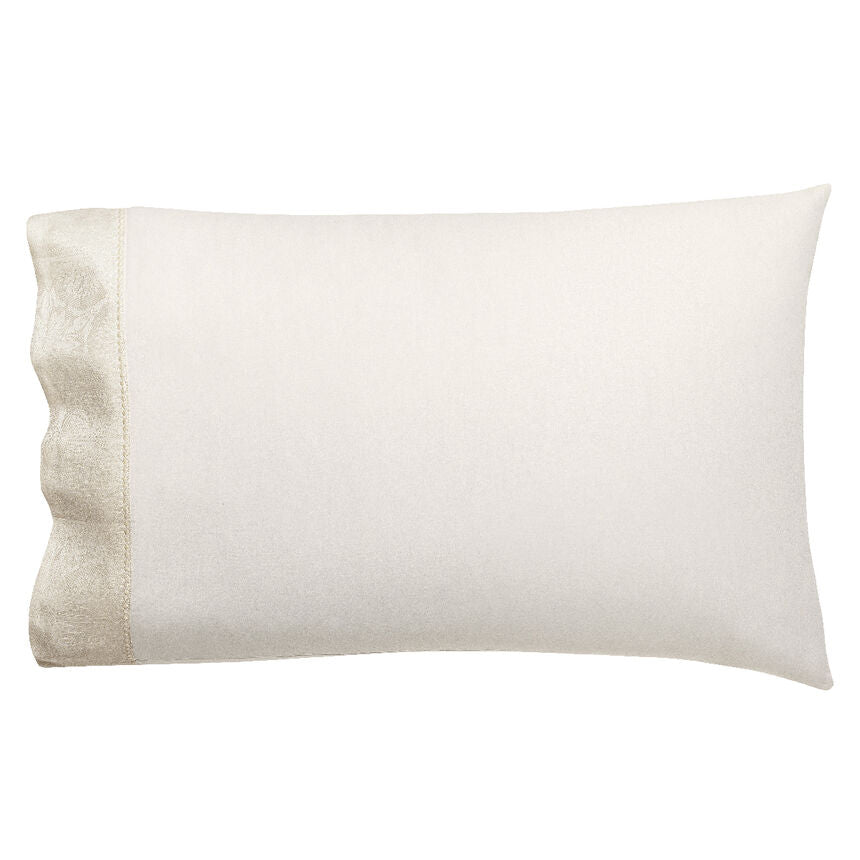 Victoria Sheets and Pillowcases - Light Beige