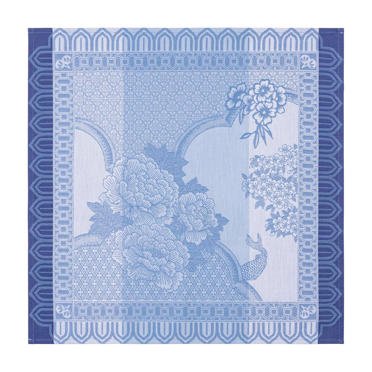 Le Jacquard Français Promenade Impériale Napkins - Lapis (Blue)