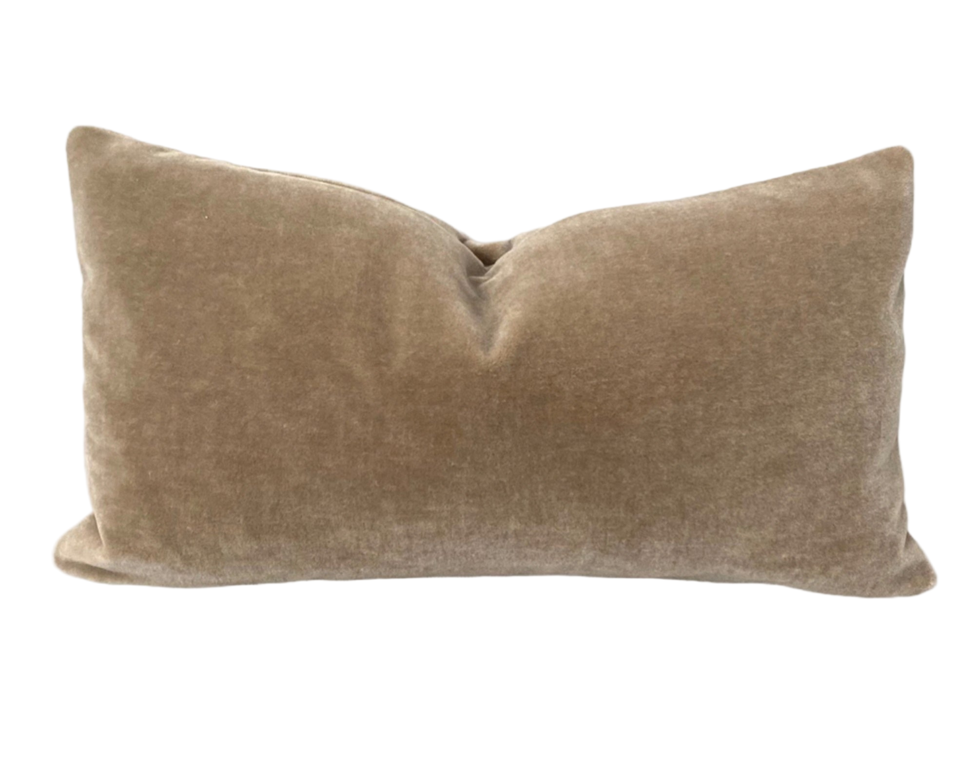 Tan Camel Mohair Pillow Cover