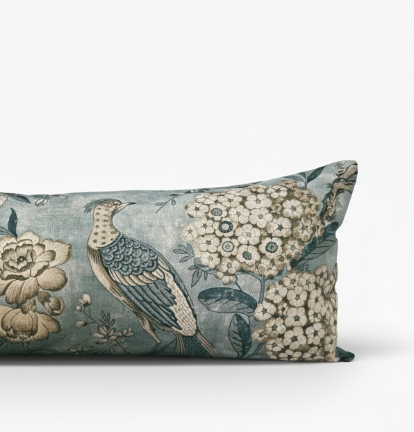 Villeneuve Aqua Pillow Cover