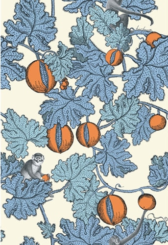 Frutto Proibito Wallpaper - Hyacinth & Orange