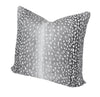 Charcoal Animal Print Pillow
