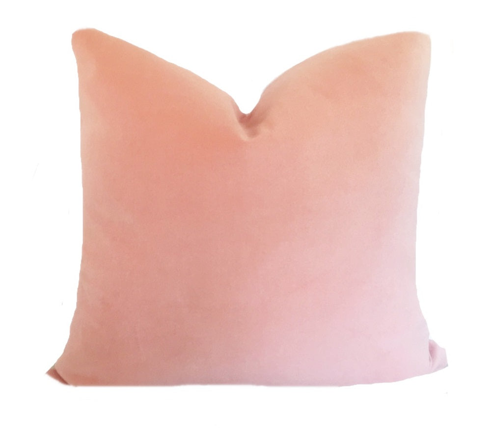 Coral Blush Pillow Cover