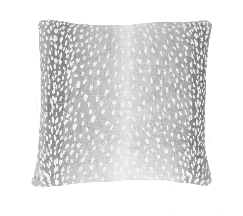 Gray Antelope Pillow Cover