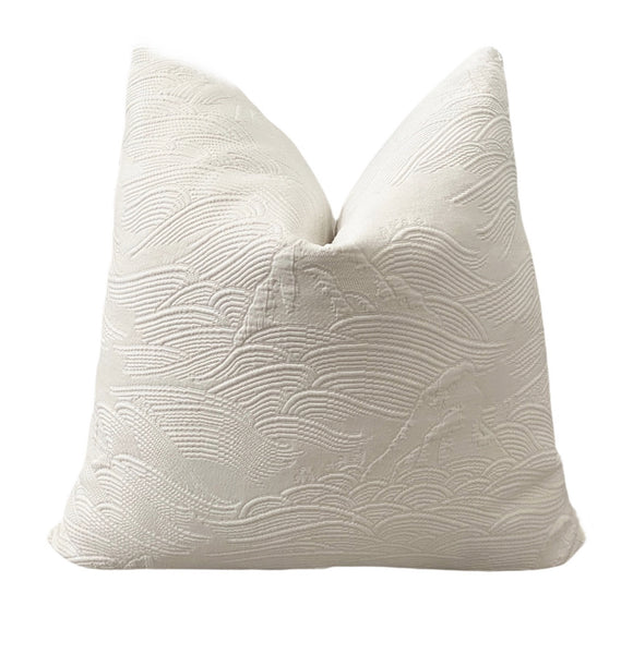 Ivory Chinoisserie Pillow