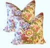 24" Vintage Waverly Pillow Covers